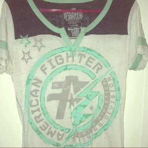 American fighter shirt